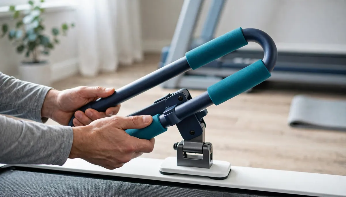 Poignée de maintien pour tapis de course